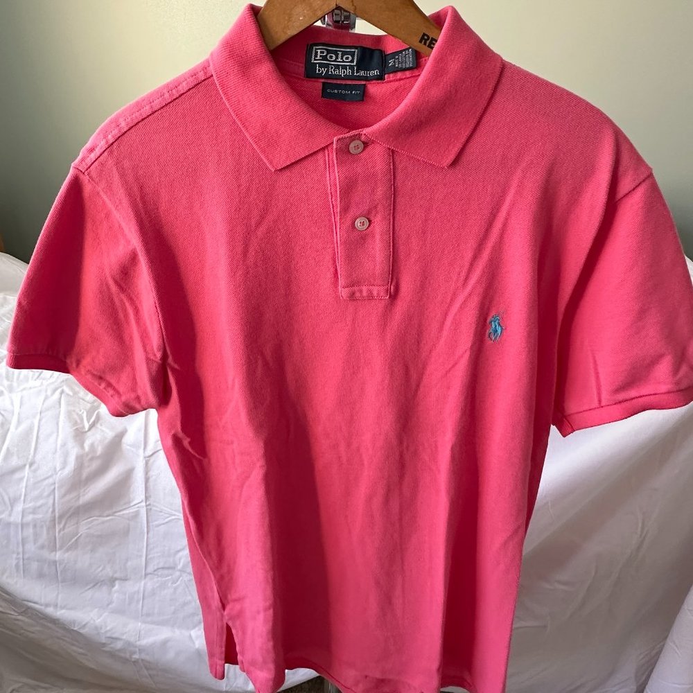 Ralph Lauren Polos Pink and Green - Size M
